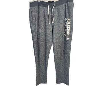 Abercrombie & Fitch Men’s Gray Straight Leg Jogger Pants M-261 Sz XL